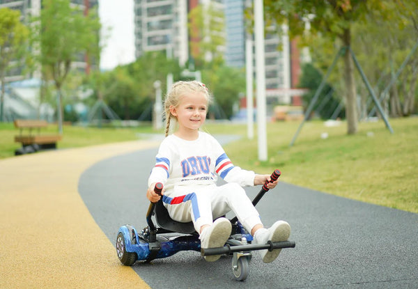 Hoverboard H1 und Hoverboard mit Sitz für Erwachsene und Kinder