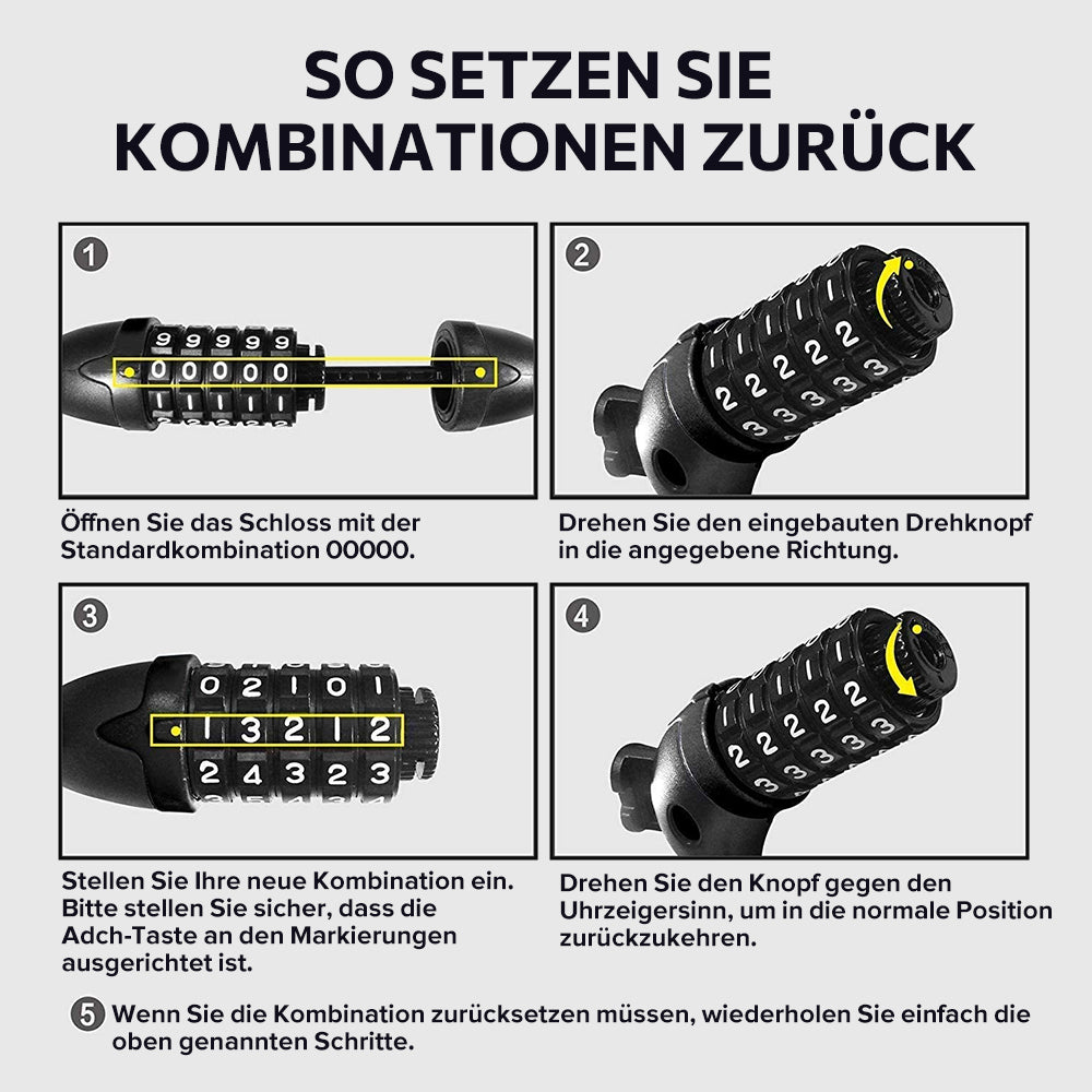 Kabelschloss für E-Scooter 22