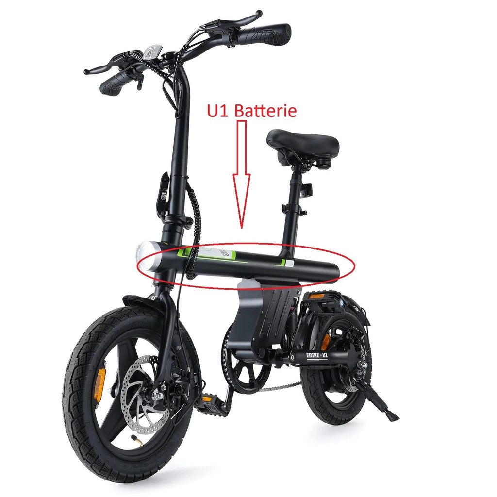 e bike fahrrad akku für U1 E-Bike Color:Matte Grey with Sea Foam— Backorder Ships 10/10/2026 26