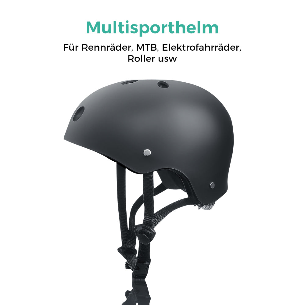 E Scooter Helm mit Rücklicht und verdicktem EPS-Innenfutter
