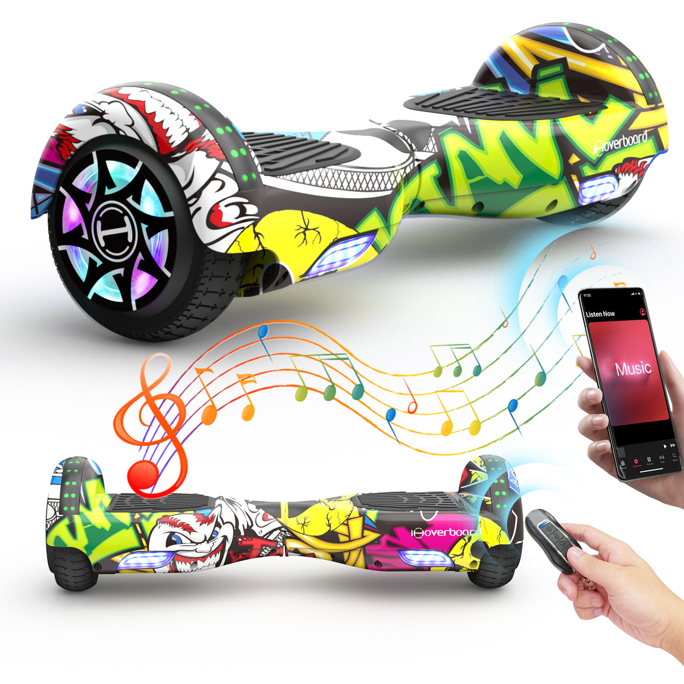 H1 Navy blau Hoverboard Und Hoverboard mit sitz 700W