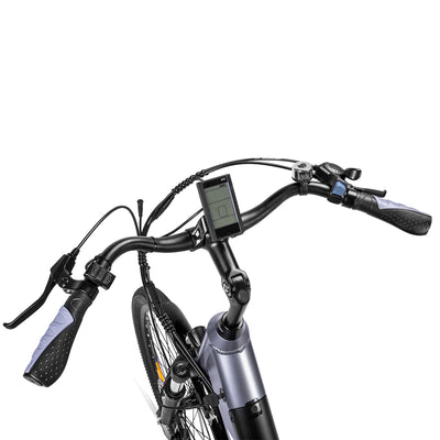 CityRun 27 Zoll E-Bike, Elektrofahrrad für Damen Herren, Pedelec Cityräder Cruise City Bike,250W Motor,Li-Batterie 36V/10,4Ah ebike,bis 45-60KM