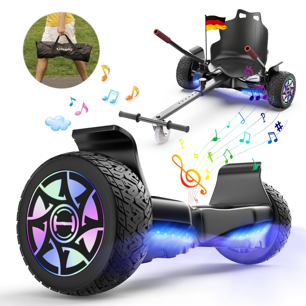 iHoverboard H8 LED Gelbes Hoverboard Gelände 8.5"