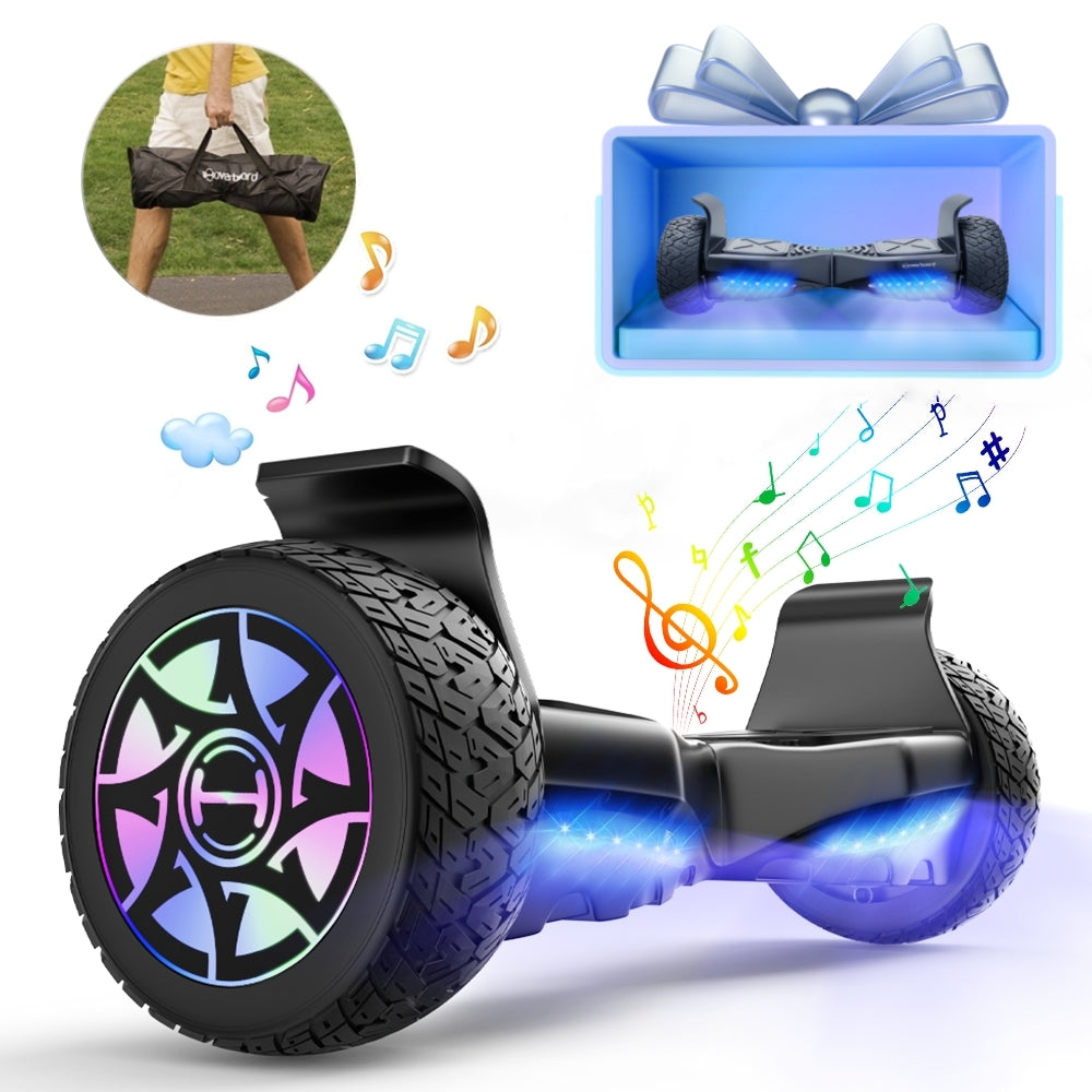 iHoverboard H8 LED Gelbes Hoverboard Gelände 8.5"