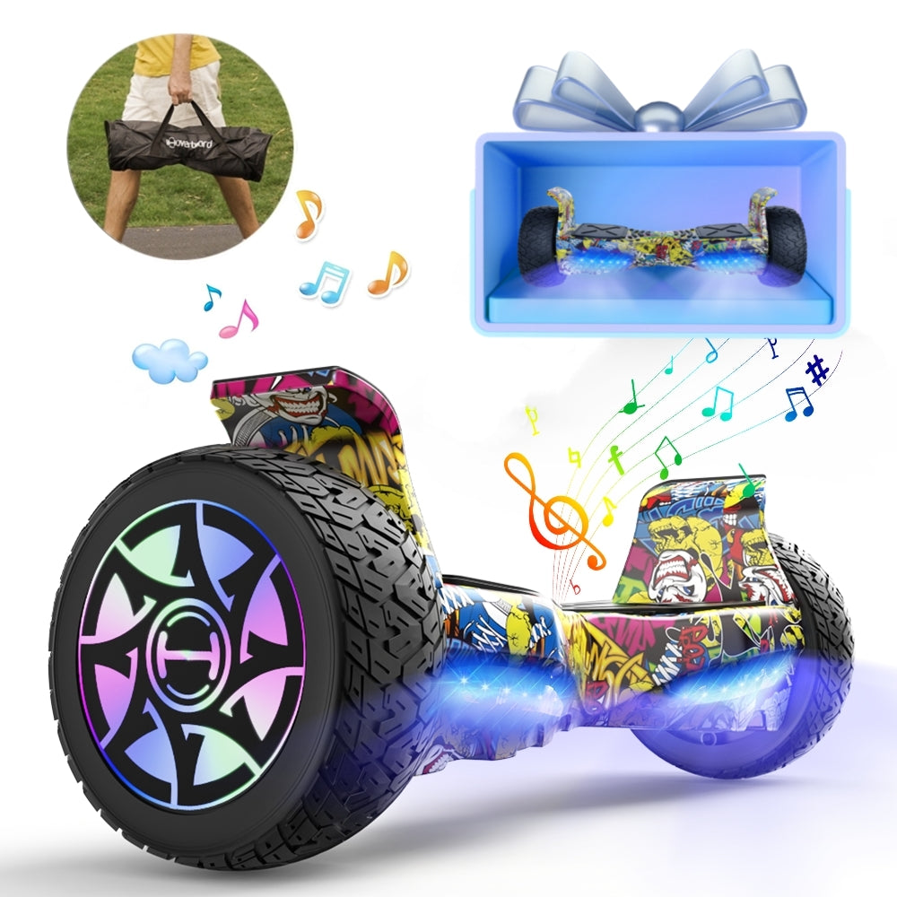 iHoverboard H8 LED Gelbes Hoverboard Gelände 8.5"