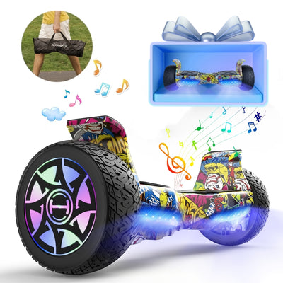 iHoverboard H8 LED Gelbes Hoverboard Gelände 8.5"