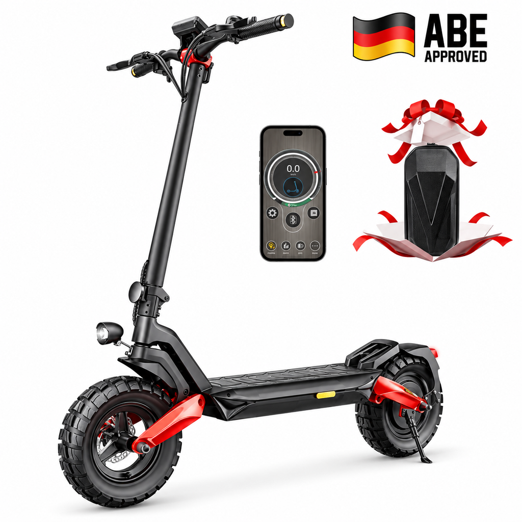 T8 1200W Offroad E-Scooter Mit Straßenzulassung (ABE/eKFV)