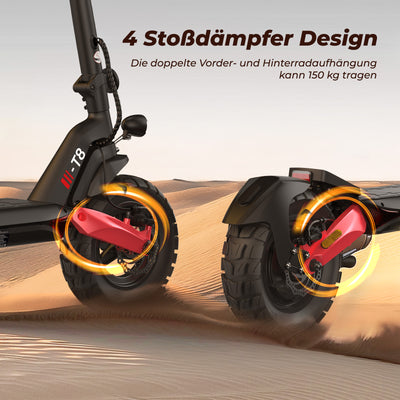 1200W T8 Offroad E-Scooter Mit Straßenzulassung (ABE/eKFV)