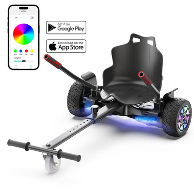 iHoverboard H8 LED Gelbes Hoverboard Gelände 8.5"