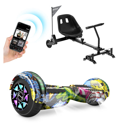 iHoverboard H4 Rosa Bluetooth Hoverboard 6.5"