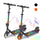 iK3Max Kinder E-Scooter 6″ mit LED & 3 Geschwindigkeiten