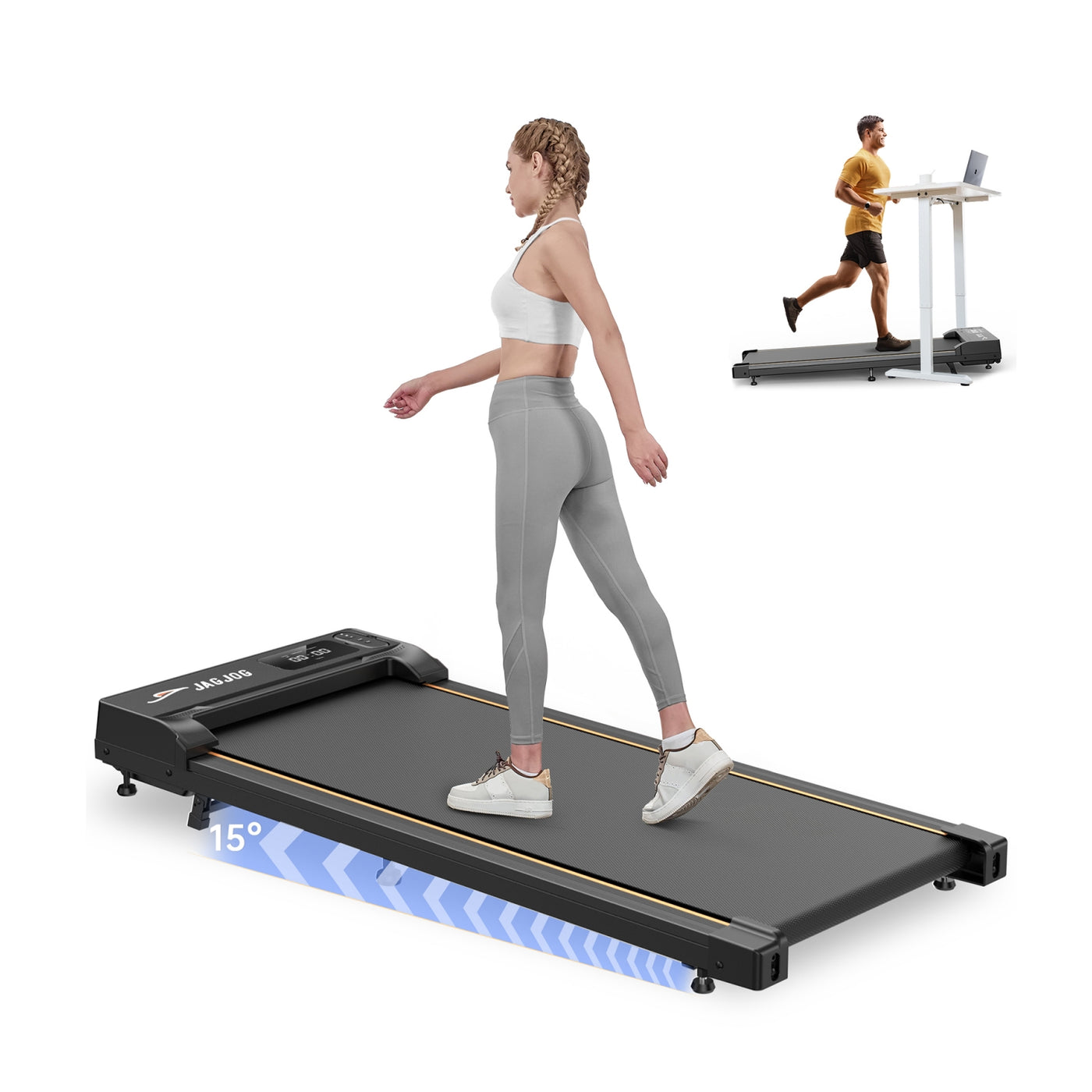 JT31 Kompaktes Laufband mit Steigfunktion