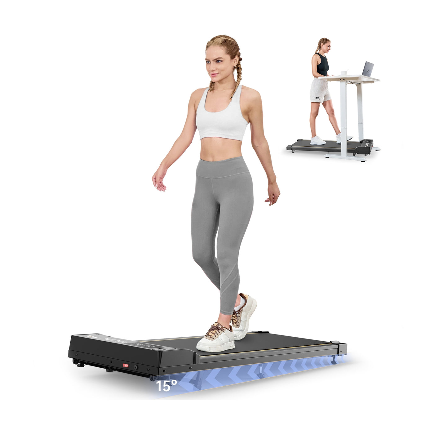 JT31 Kompaktes Laufband mit Steigfunktion