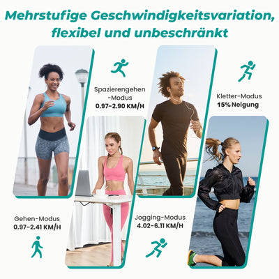 JT31 Kompaktes Laufband mit Steigfunktion