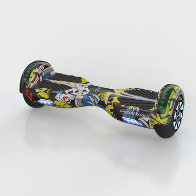 H4 Gelbes Bluetooth-Hoverboard led
