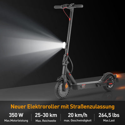 e scooter straßenzulassung