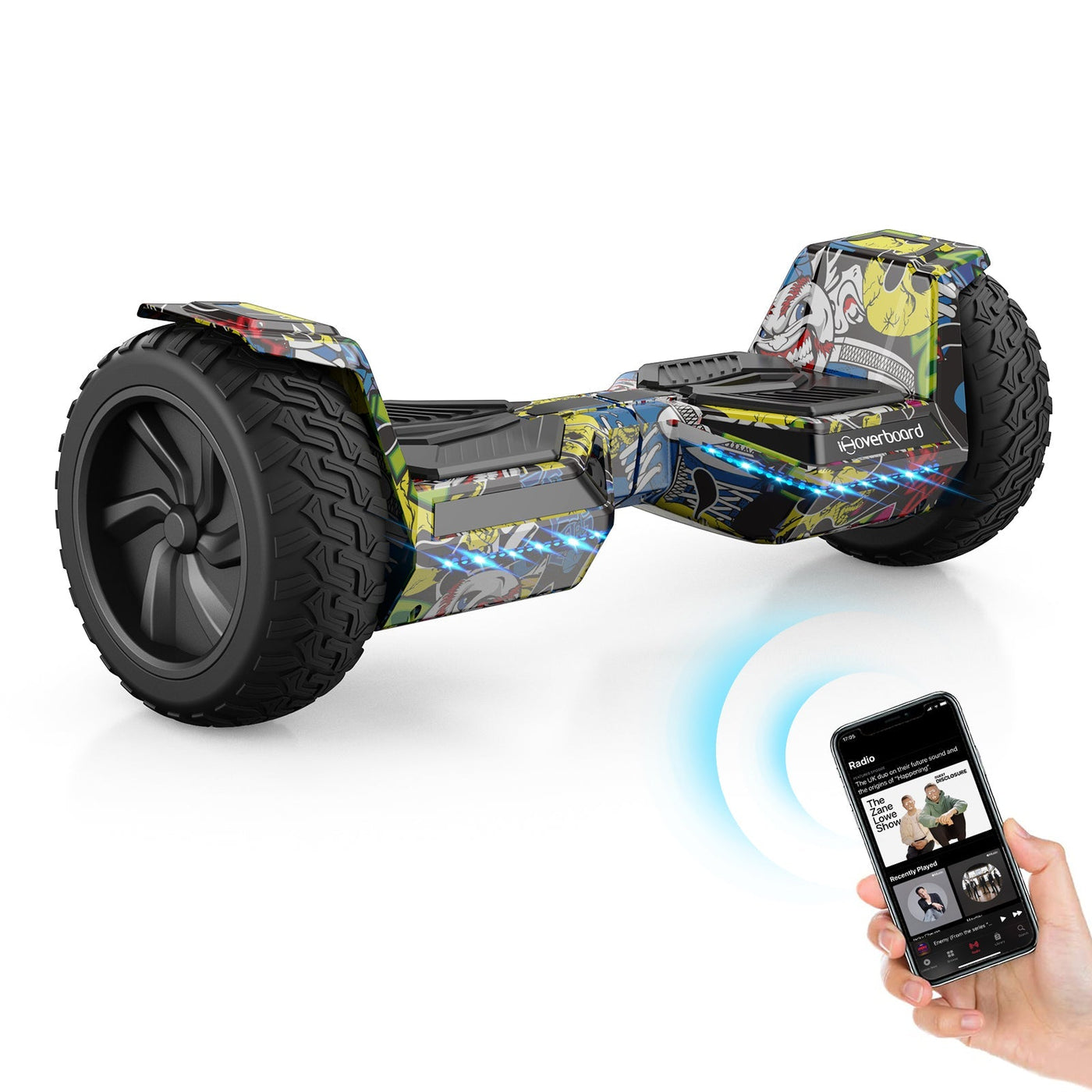 Cooles Hoverboard H8 mit Lautsprechern