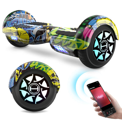 iHoverboard H4 Gelbes Bluetooth-Hoverboard 6.5"
