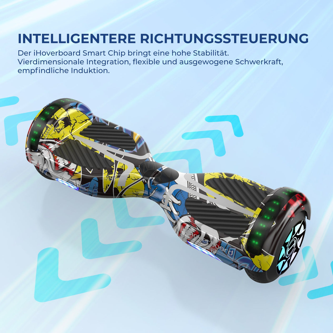 Schnelles H4 Gelbes Hoverboard