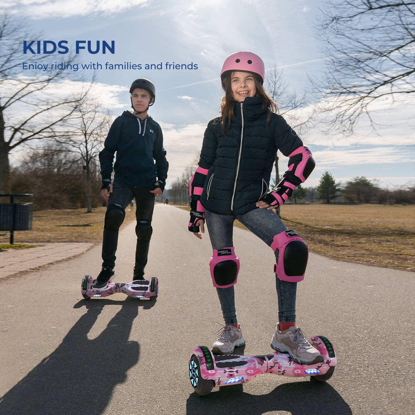 Das schnelle H4 Rosa Bluetooth Hoverboard für kleine Kinder