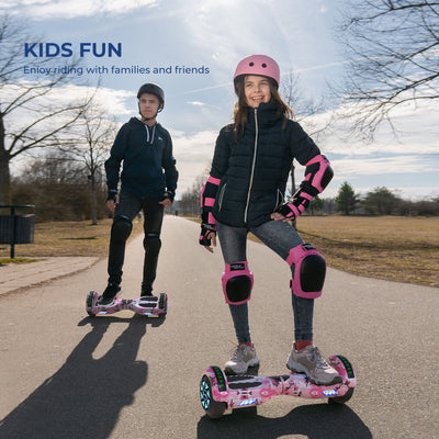 Das schnelle H4 Rosa Bluetooth Hoverboard für kleine Kinder