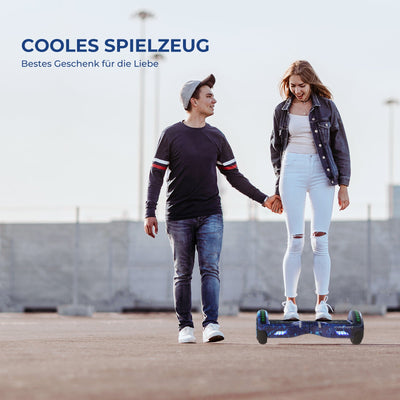 Schnelles blaues H4-Hoverboard für Erwachsene